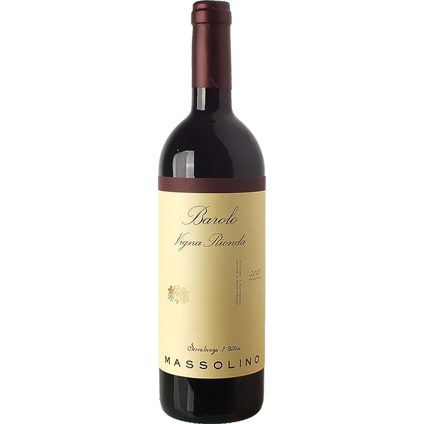 BAROLO MASSOLINO VIGNA RIONDA 2017 RISER VA
