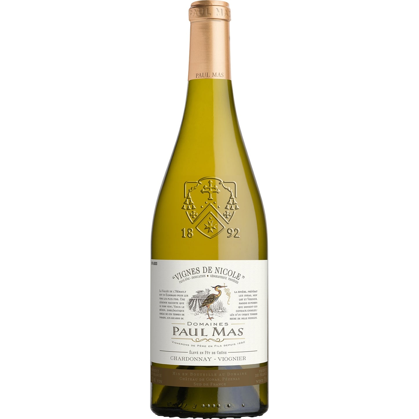 PAUL MAS VIGNES DE NICOLE CHARD/VIOGN 2022 0,75