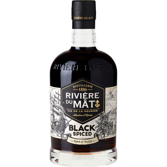 RIVIERE DU MAT BLACK SPICED 0,7L 35%