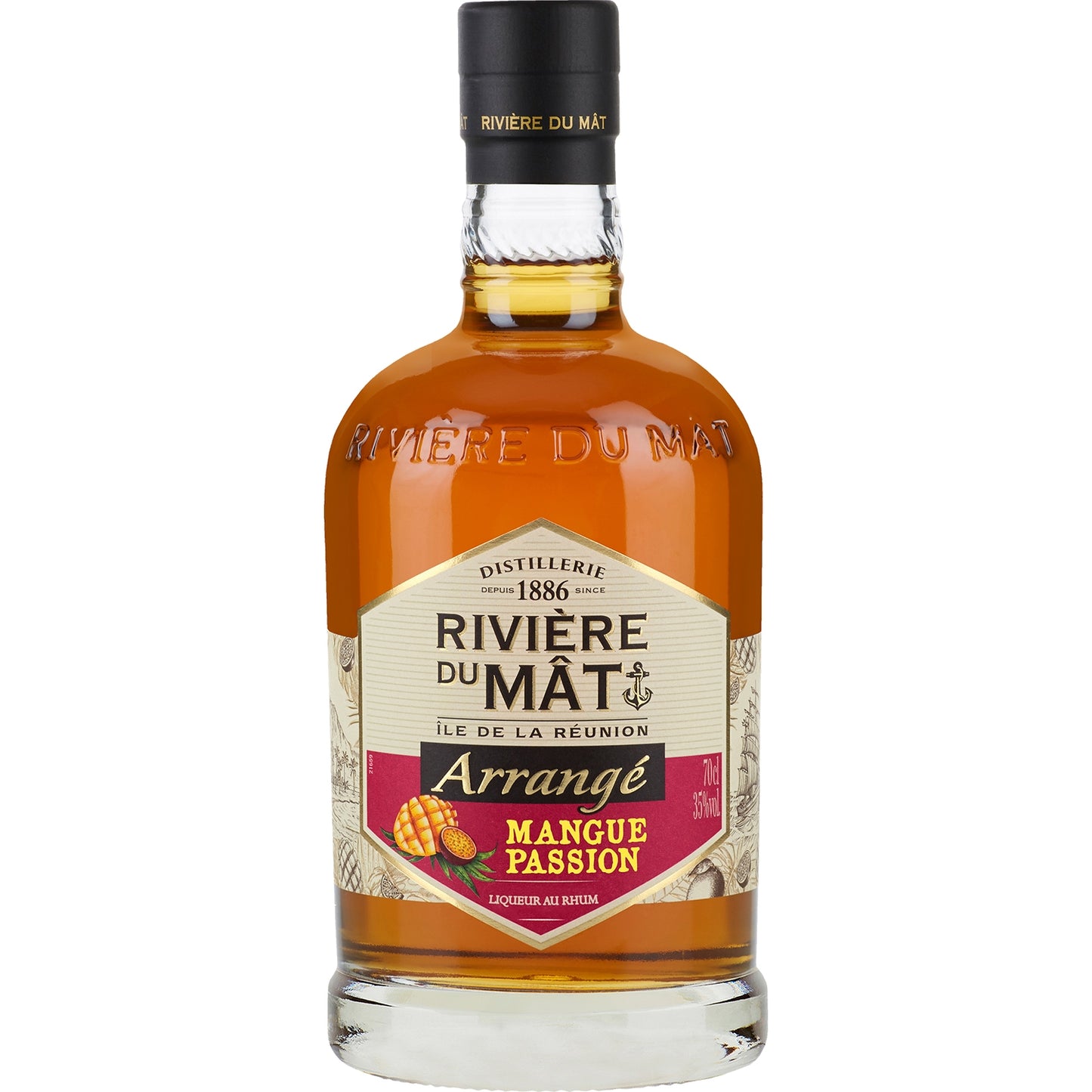 RIVIERE DU MAT ARRANGE MANGUE PASSION 0,7L 35%