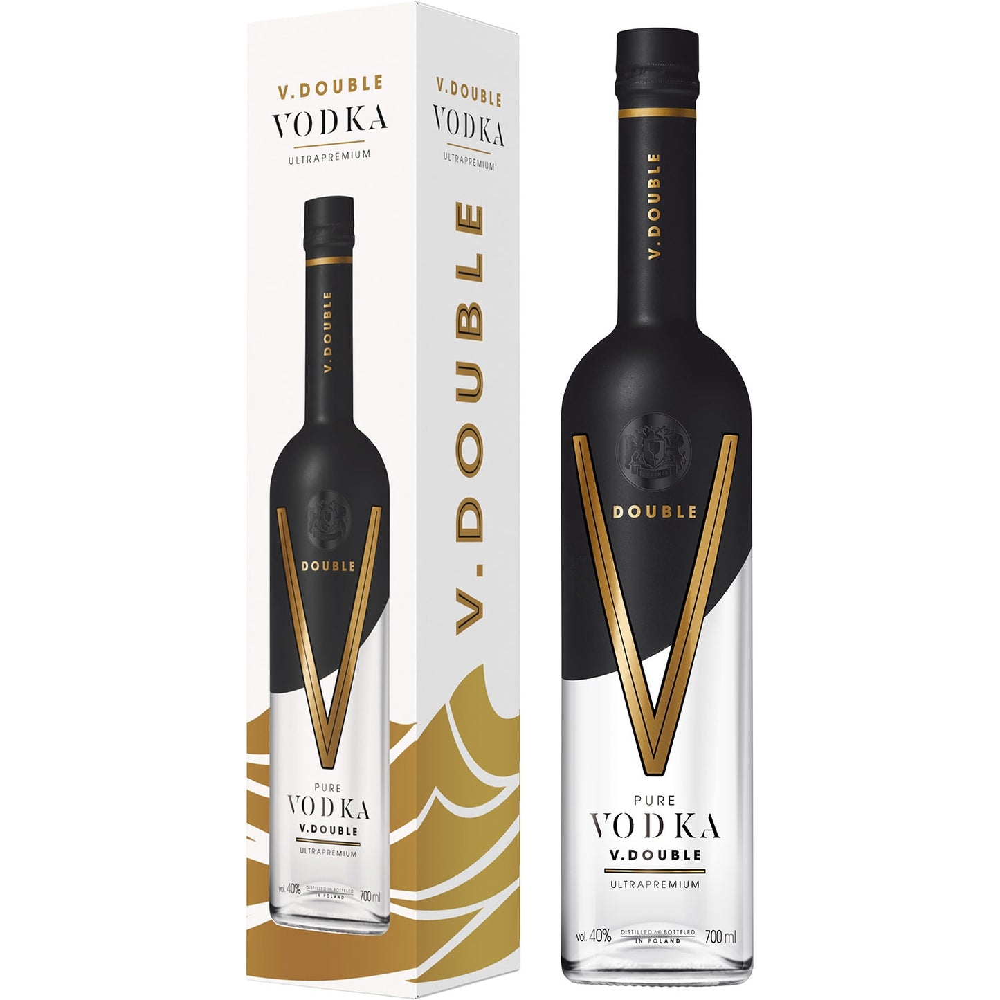 WÓDKA V-DOUBLE 40% 0,7 KARTONIK