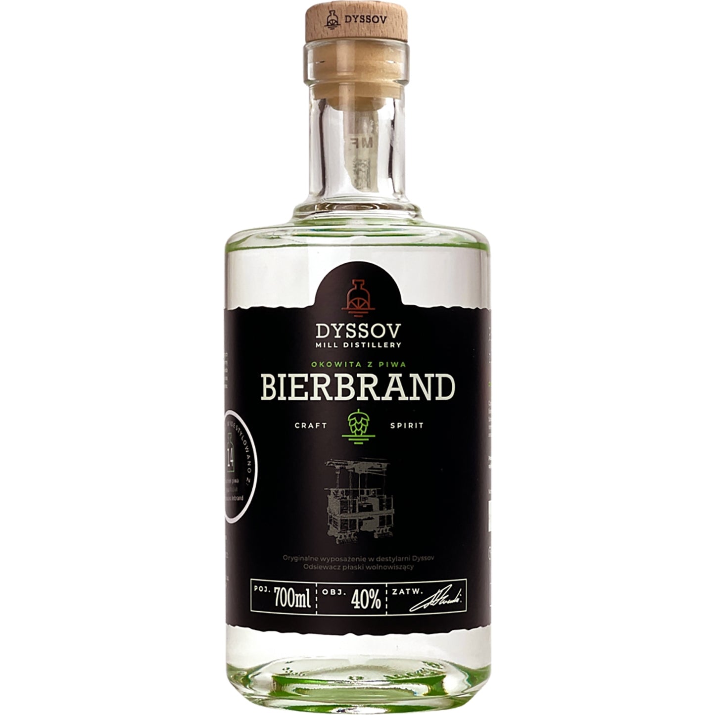 DYSSOV OKOWITA RZEMIEŚLNICZA Z PIWA 0,7L 40%