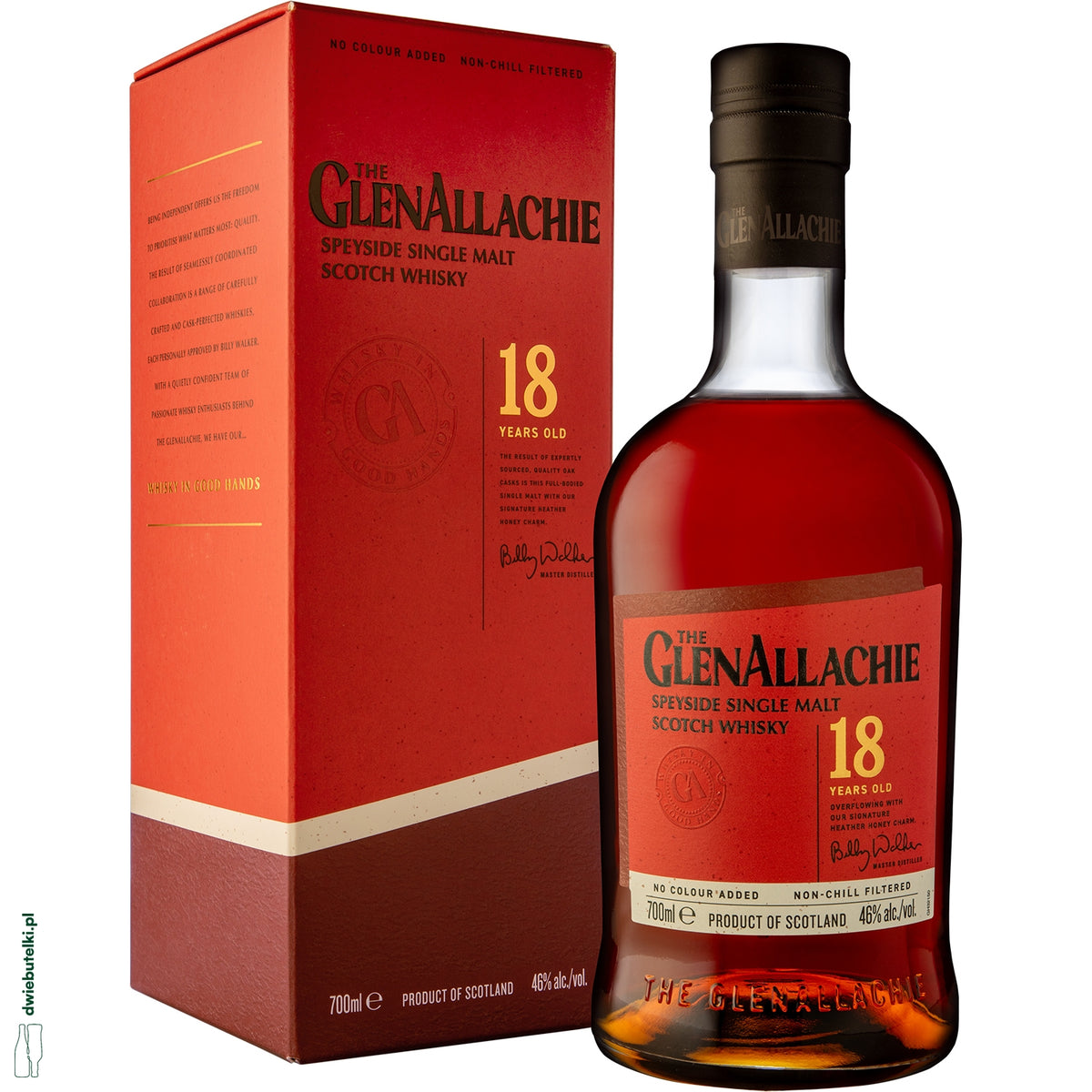 GLENALLACHIE 18YO 46% KARTONIK NEW