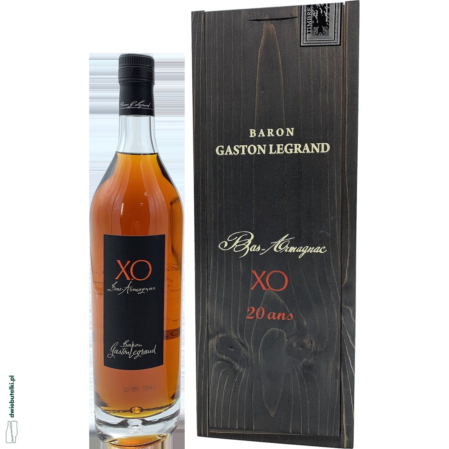 BARON GASTON LEGRAND X.O 20 ANS SKRZYNKA ARMAGNAC