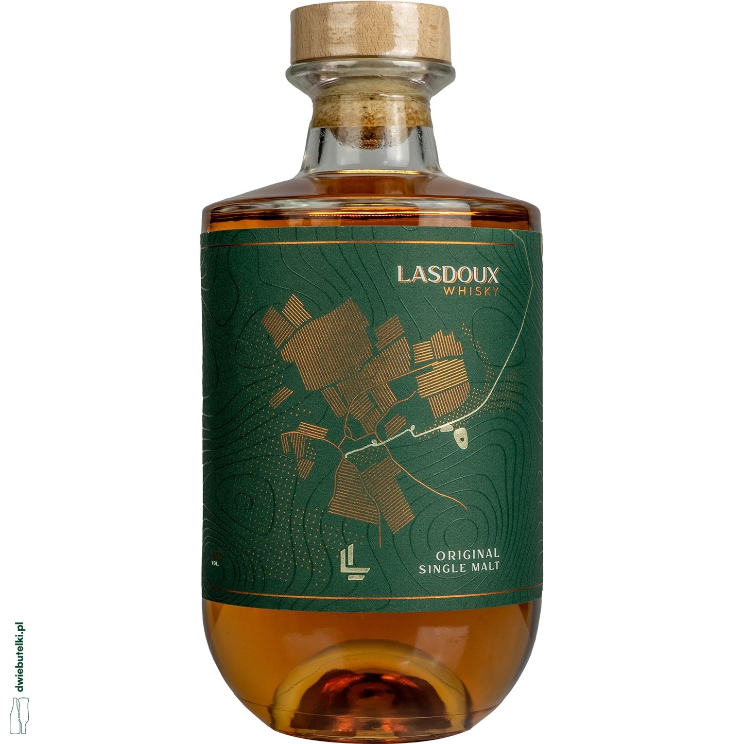 LHERAUD LASDOUX WHISKY ORIGINAL SINGLE M ALT 45% 0,7L