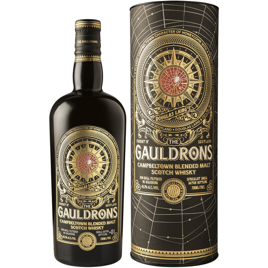 THE GAULDRONS CAMP. VATTED MALT 0,7 46,2% TUBA