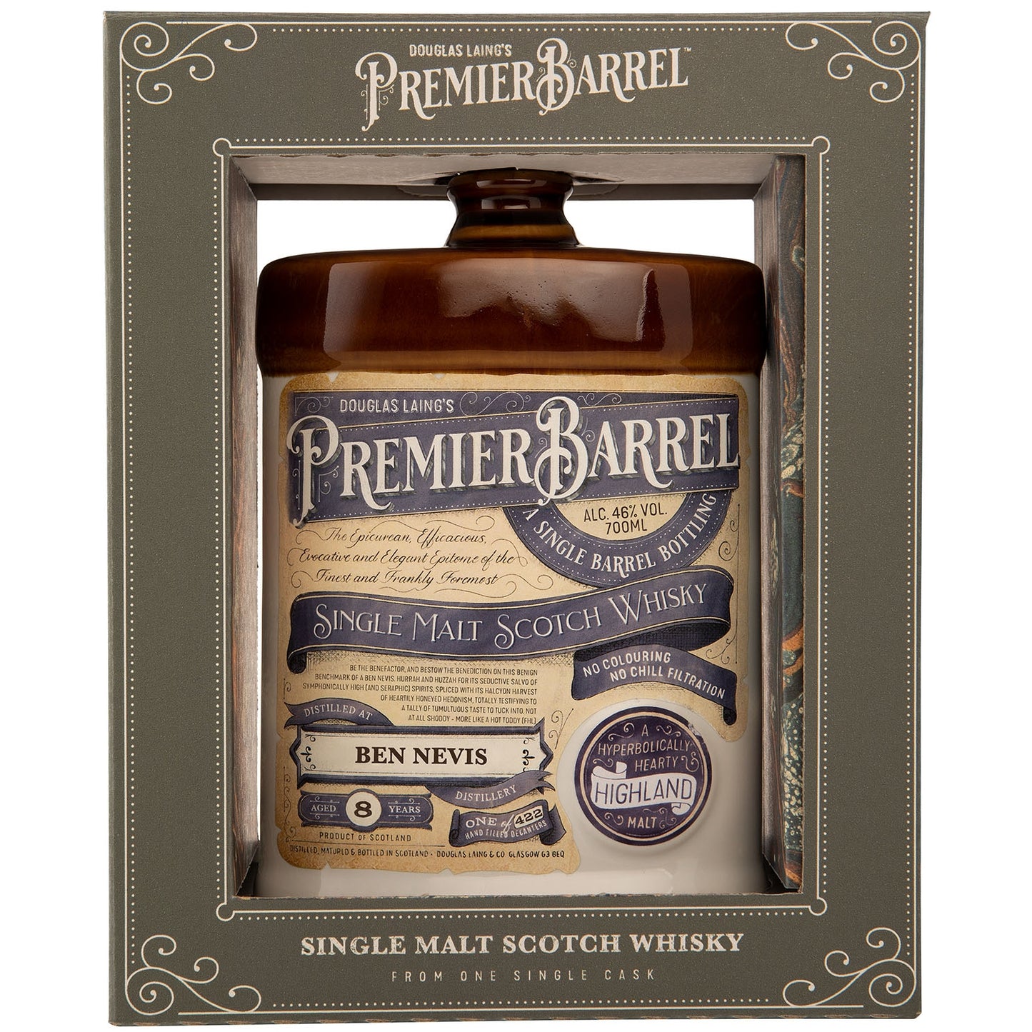 PREMIER BARREL BEN NEVIS 2014 8YO 0,7 46%