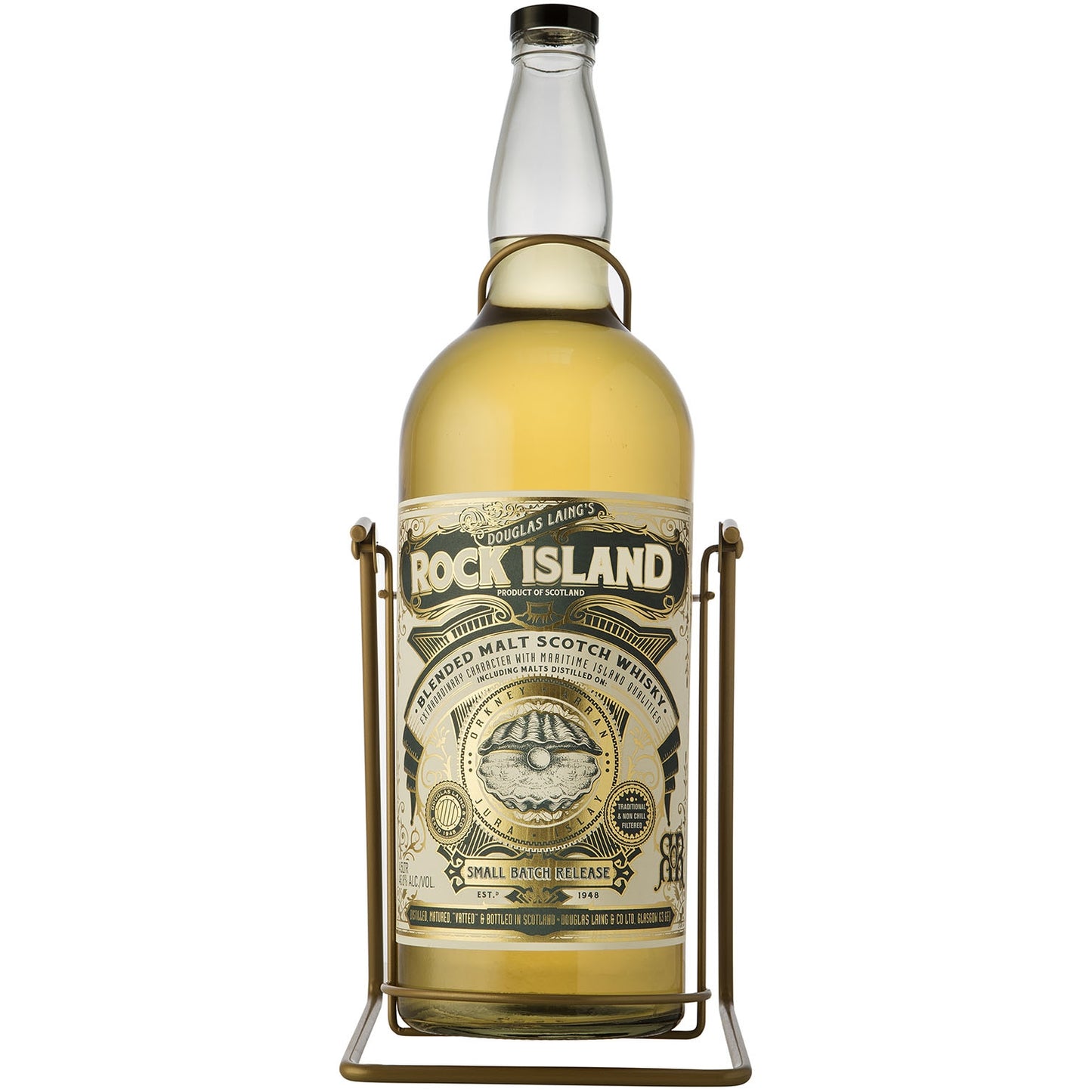 ROCK ISLAND BLENDED MALT 4,5L 46,8%