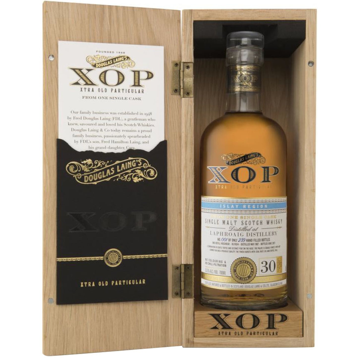 XOP LAPHROAIG 1992 30YO 0,7L 51,8%