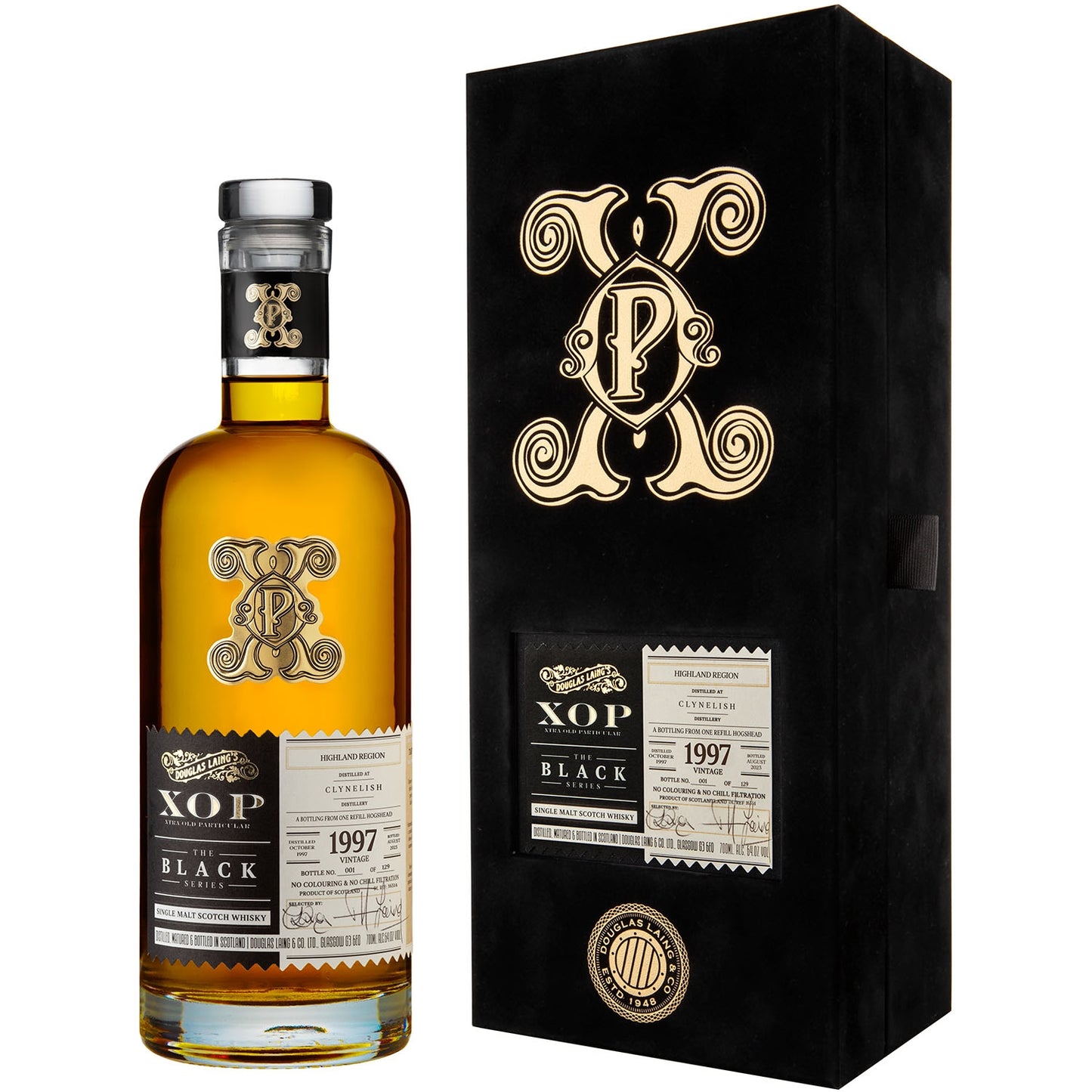 XOP BLACK CLYNELISH 25YO 0,7L 47,5%