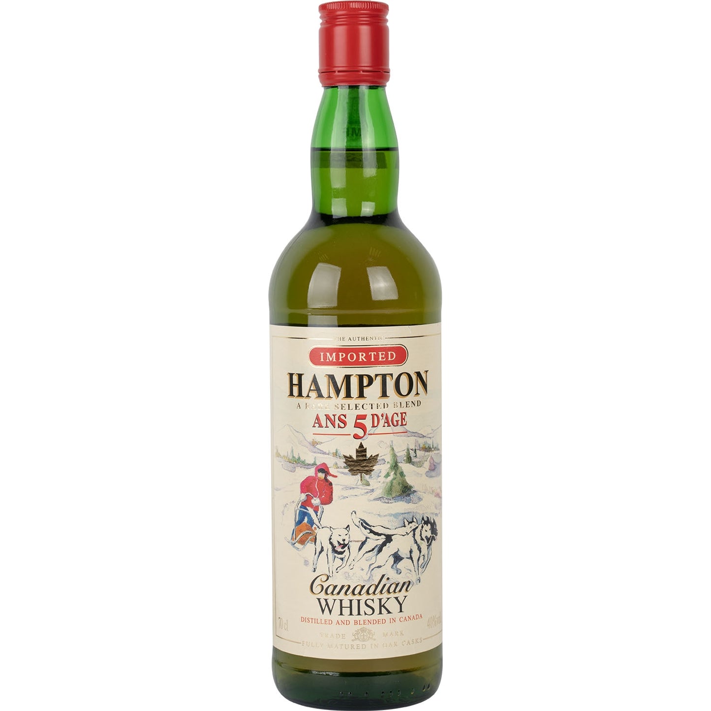 HAMPTON 5 ANS CANADIAN WHISKY 0,7 40%