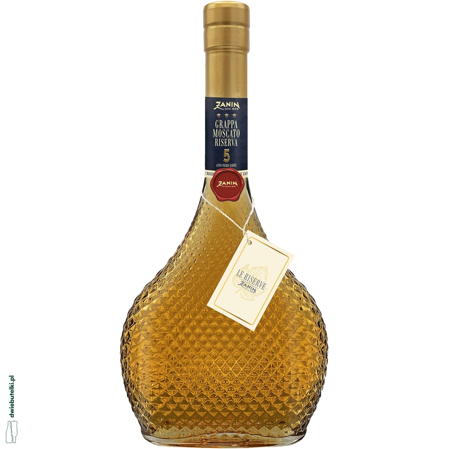 ZANIN GRAPPA MOSCATO RISERVA 5 ANNI 40%