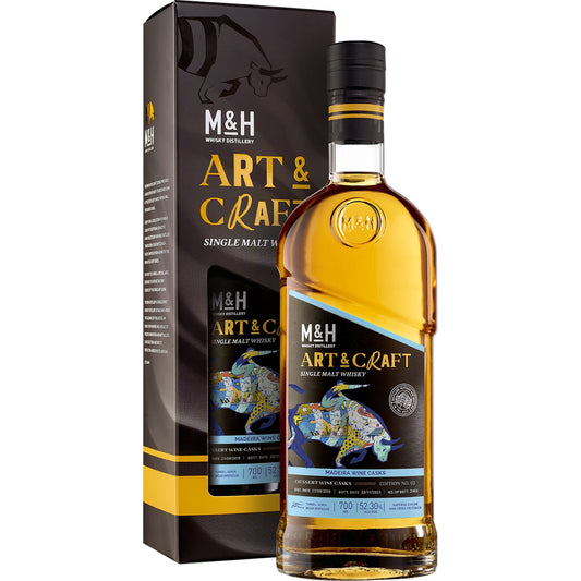 M&H ARTS&CRAFTS MADEIRA SINGLE MALT 0,7 52,3%