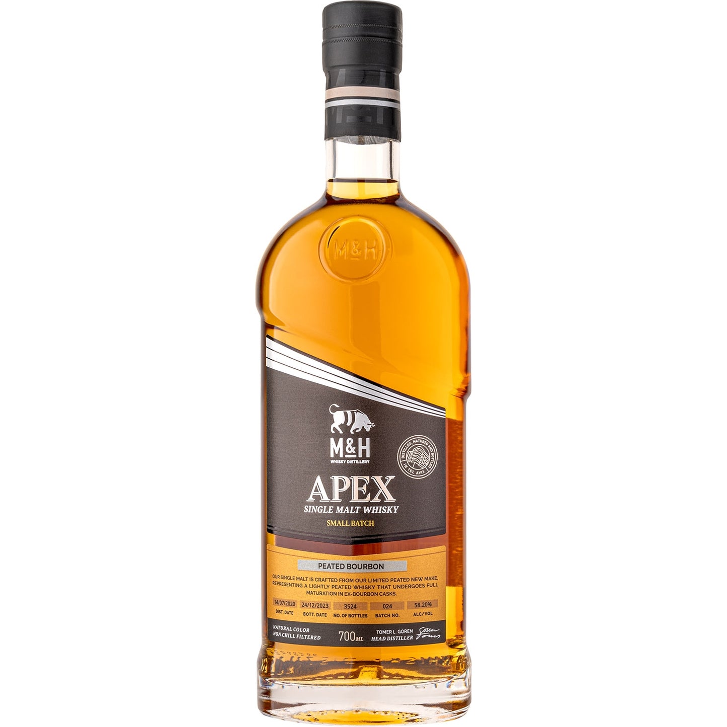 M&H APEX BATCH #24 BOURBON CASK 0,7 58,2%