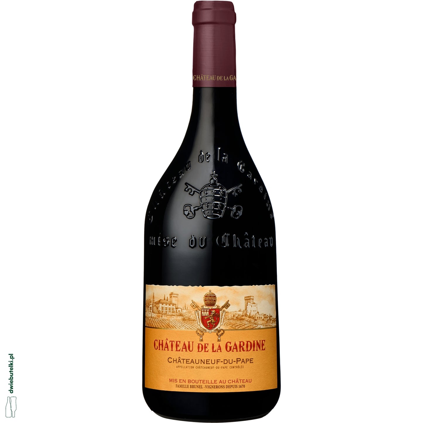 CHATEAUNEUF DU PAPE ROUGE CHATEAU DE LA GARDINE 2021