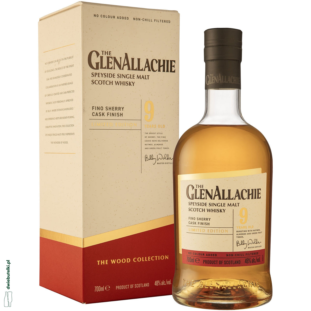 GLENALLACHIE 9YO FINO SHERRY CASK FINISH 0,7 48%