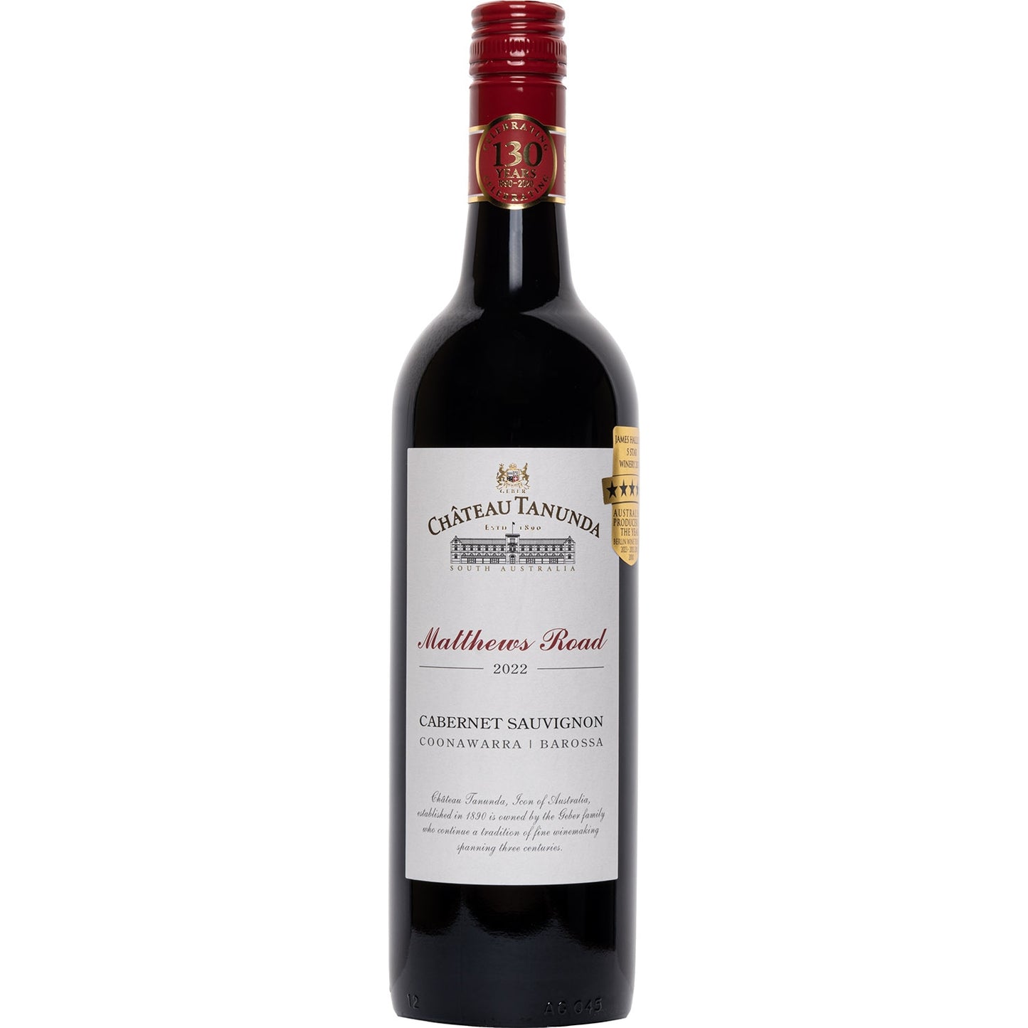 TANUNDA MATTHEWS ROAD CABERNET SAUVIGNON 2022