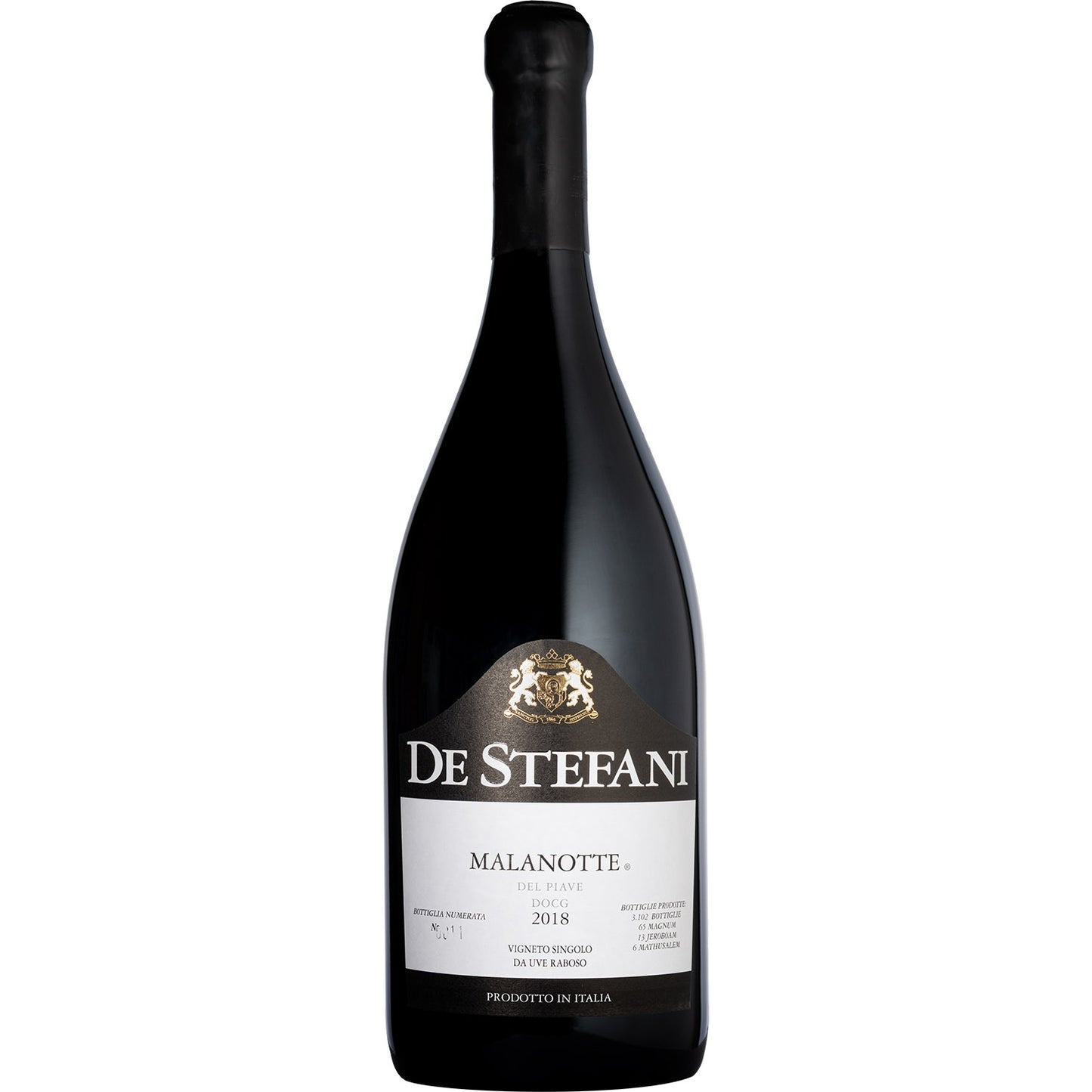 DE STEFANI MALANOTTE PIAVE 2016 3 LITRY JEROBOAM