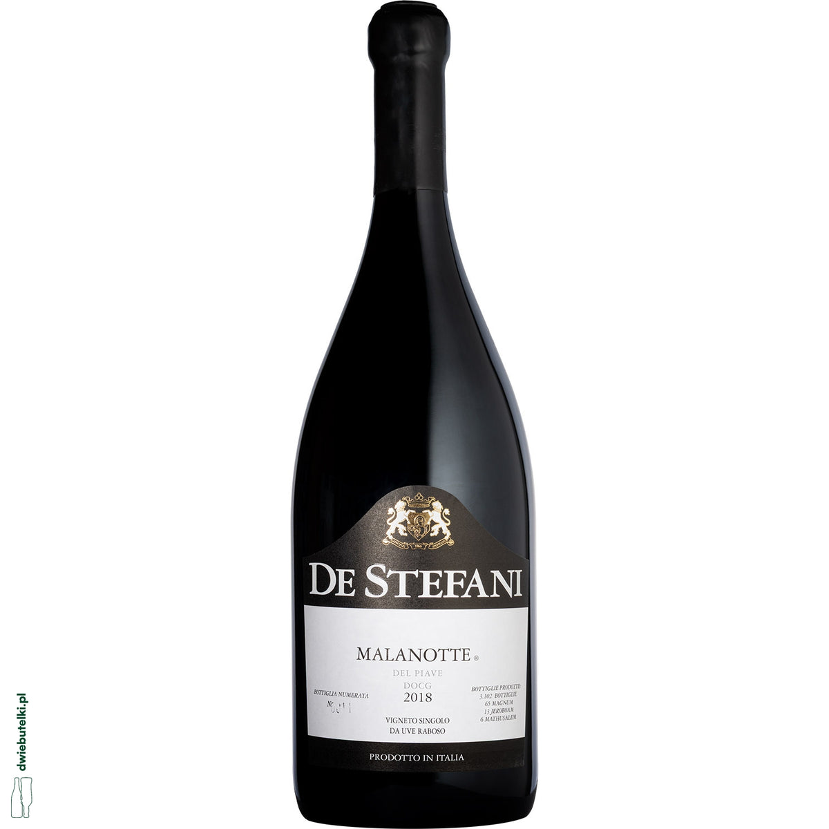 DE STEFANI MALANOTTE PIAVE 2016 3 LITRY JEROBOAM