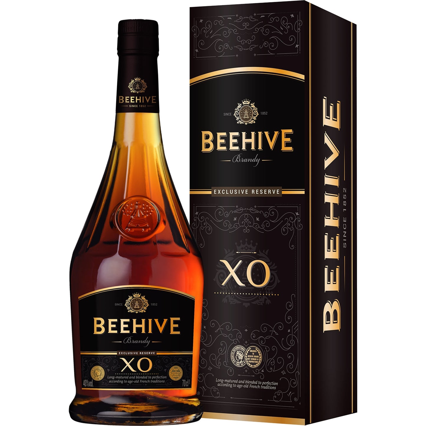 BEEHIVE BRANDY XO 0,7L 40% KARTONIK