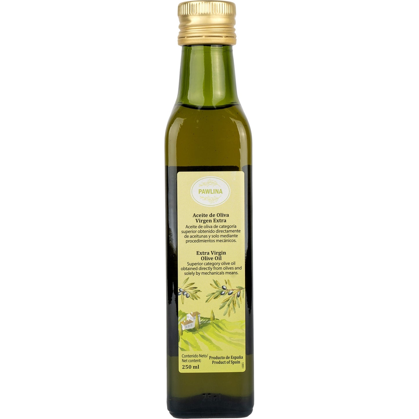 PAWLINA EXTRA VIRGIN OLIVE OIL 0,25L