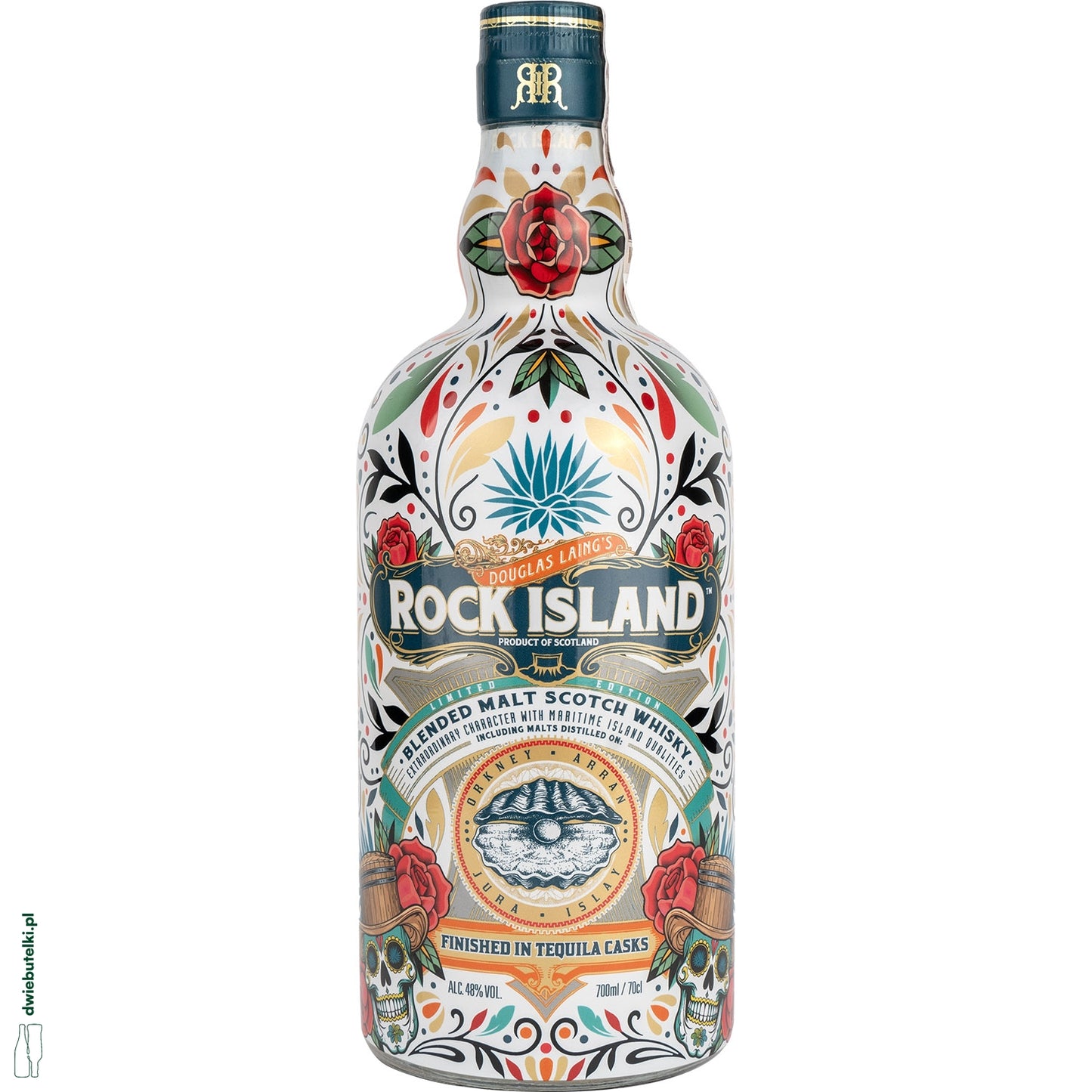 ROCK ISLAND BLENDED MALT TEQUILA CASK EDITION 0,7L 48%