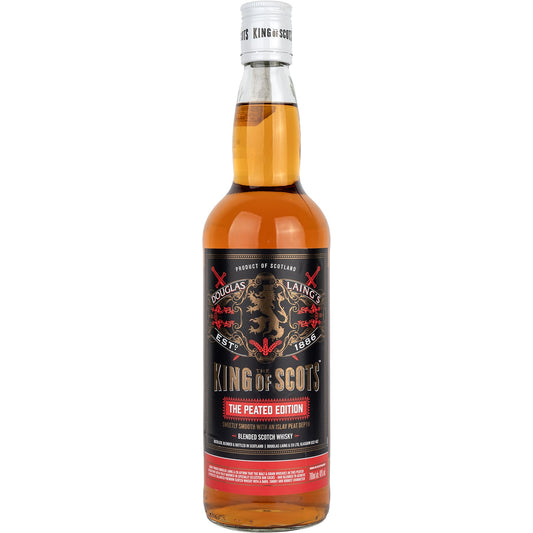 THE KING OF SCOTS PEATED BLENDED WHISKY 0,7 40%