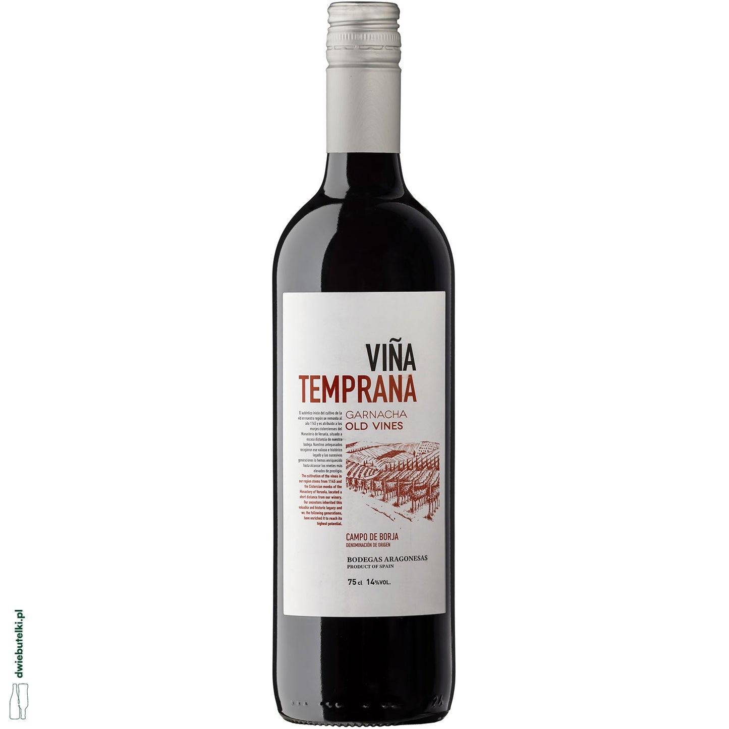 VINA TEMPRANA GARNACHA ARAGONESAS 2023