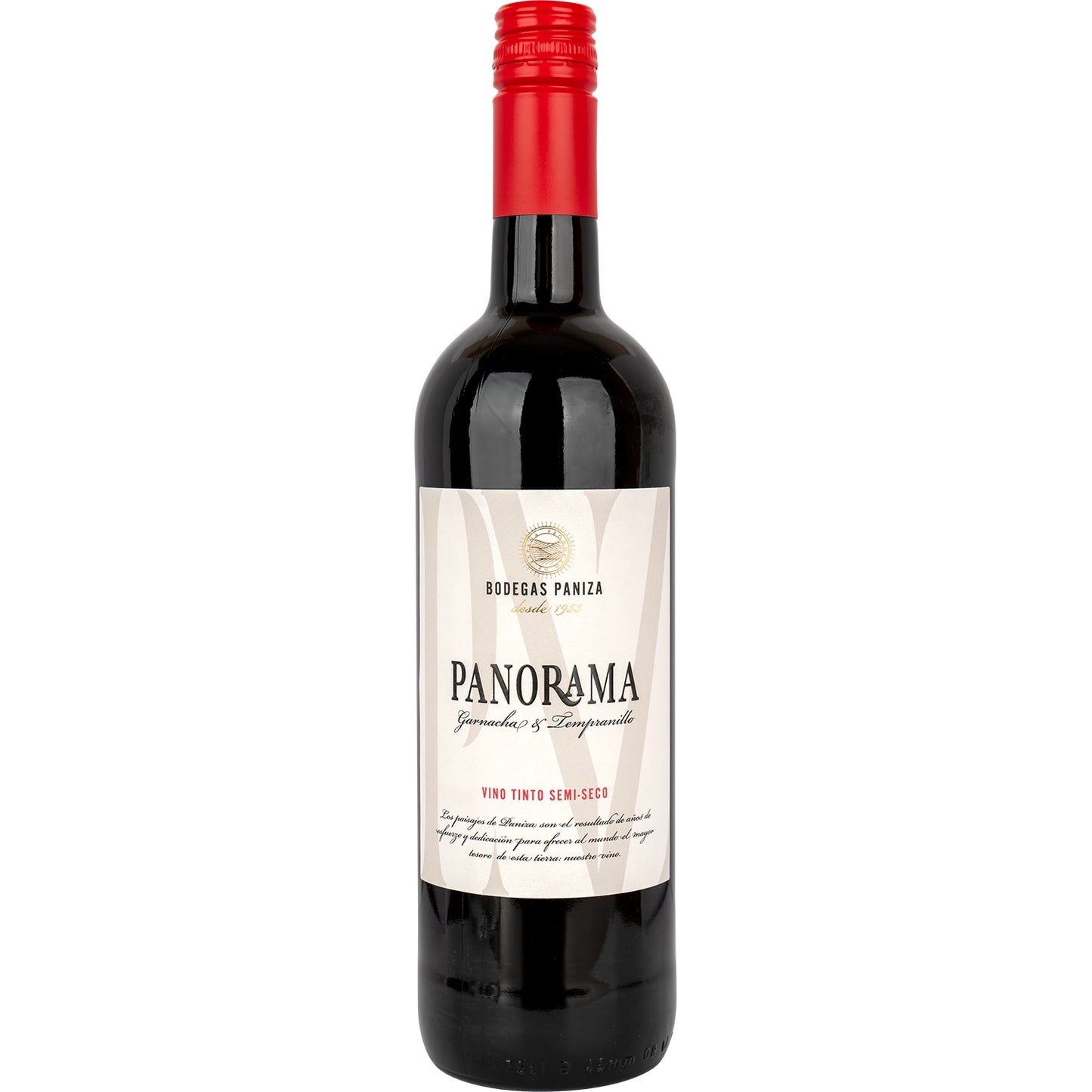 PANORAMA GARNACHA&TEMPRANILO TINTO SEMI- SECO 14 % 0,75 2023