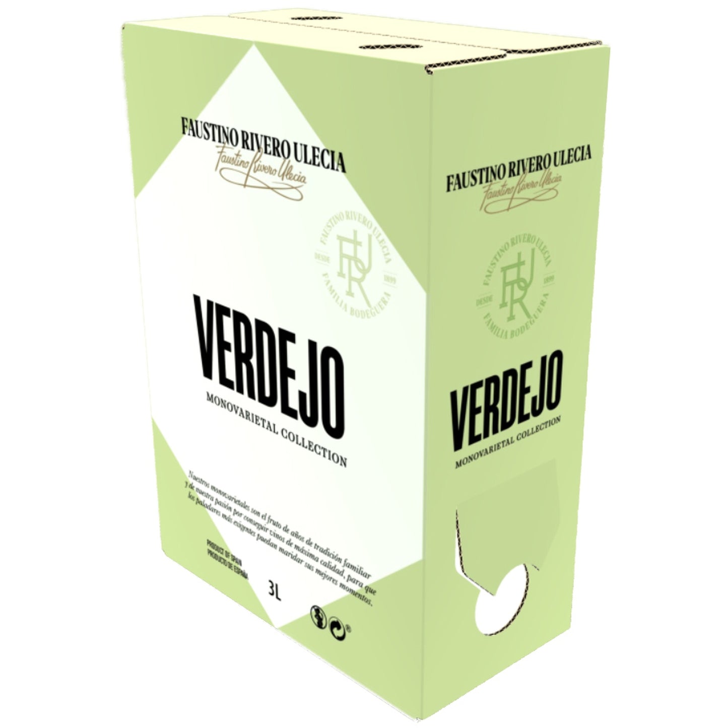 FAUSTINO RIVERO ULECIA VERDEJO 3L BIB