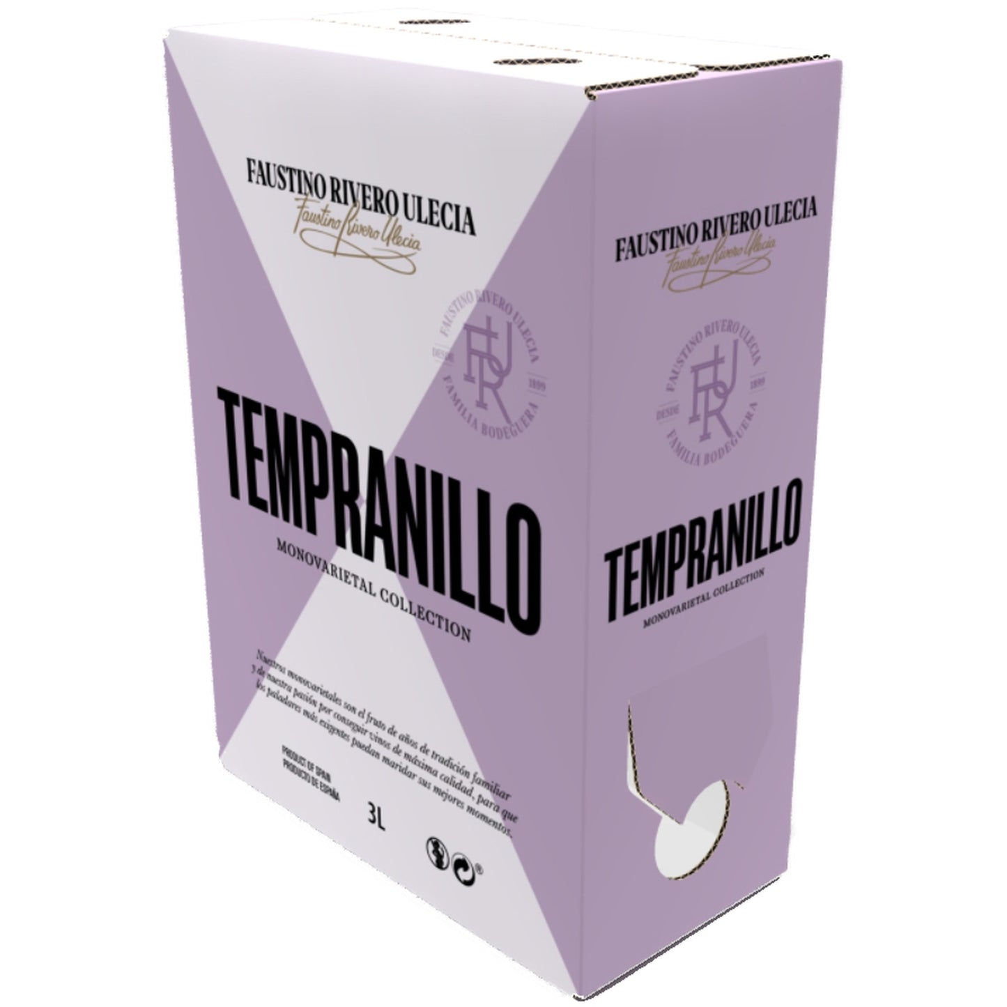 FAUSTINO RIVERO ULECIA TEMPRANILLO 3L BI