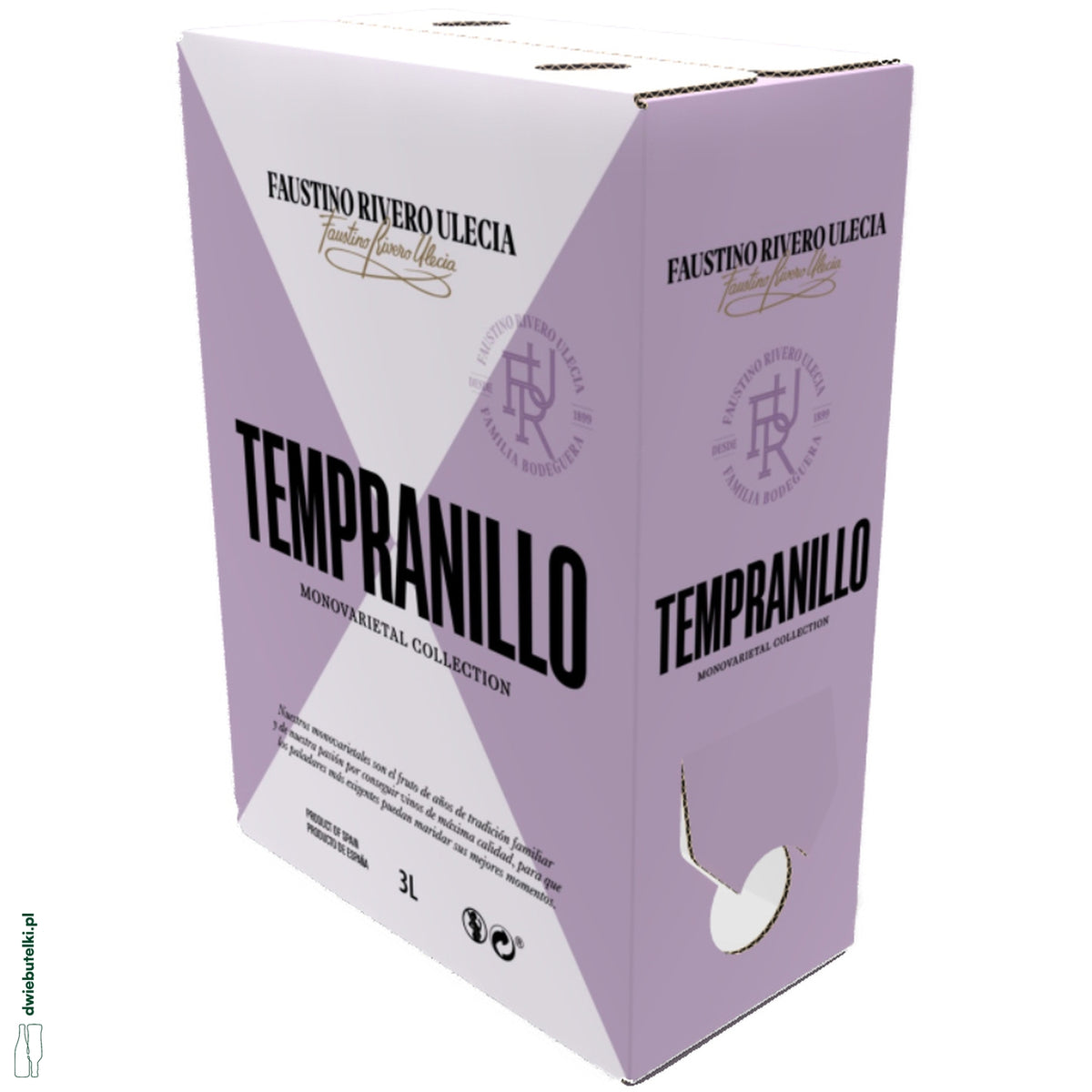 FAUSTINO RIVERO ULECIA TEMPRANILLO 3L BI