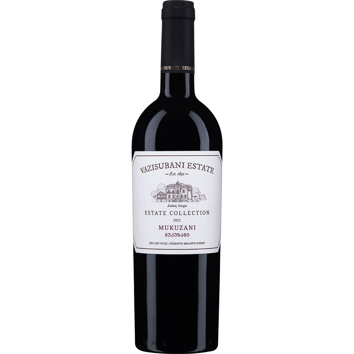 VAZISUBANI ESTATE COLLECTION MUKUZANI 14% 2022 0,75L