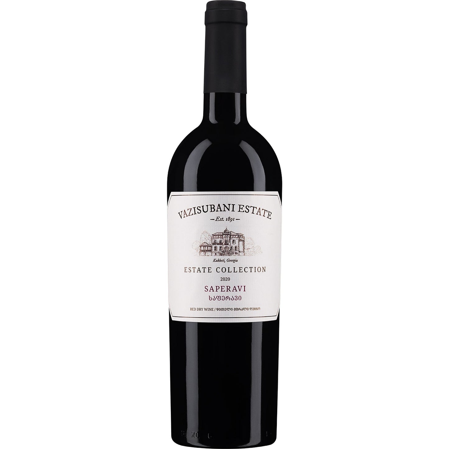VAZISUBANI ESTATE COLLECTION SAPERAVI 13,5% 2021 0,75L