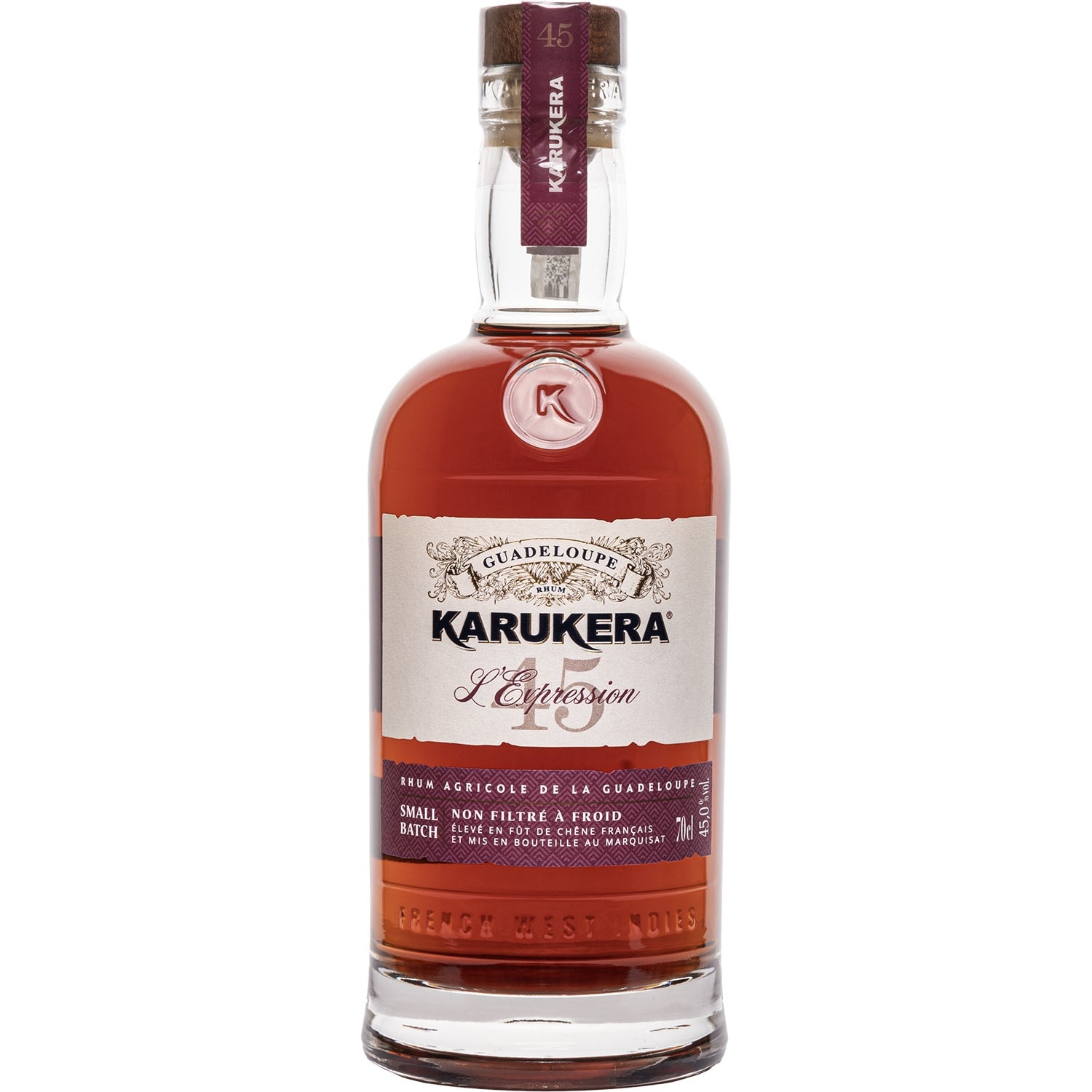KARUKERA RHUM L'EXPRESSION 45% 0,7