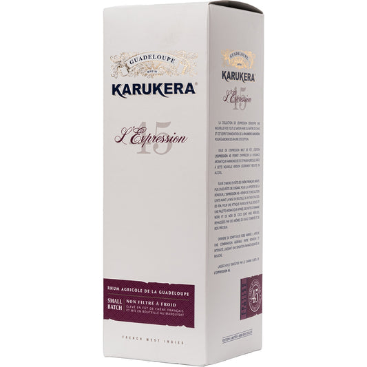 KARUKERA RHUM L'EXPRESSION 45% 0,7