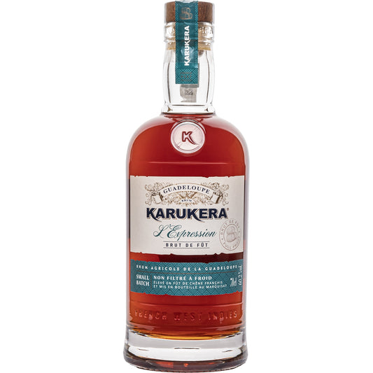 KARUKERA RHUM L'EXPRESSION BRUT DE FUT 60,2% 0,7L