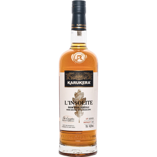 KARUKERA L'INSOLITE RHUM VIEUX AGRICOLE 45,2% 0,7