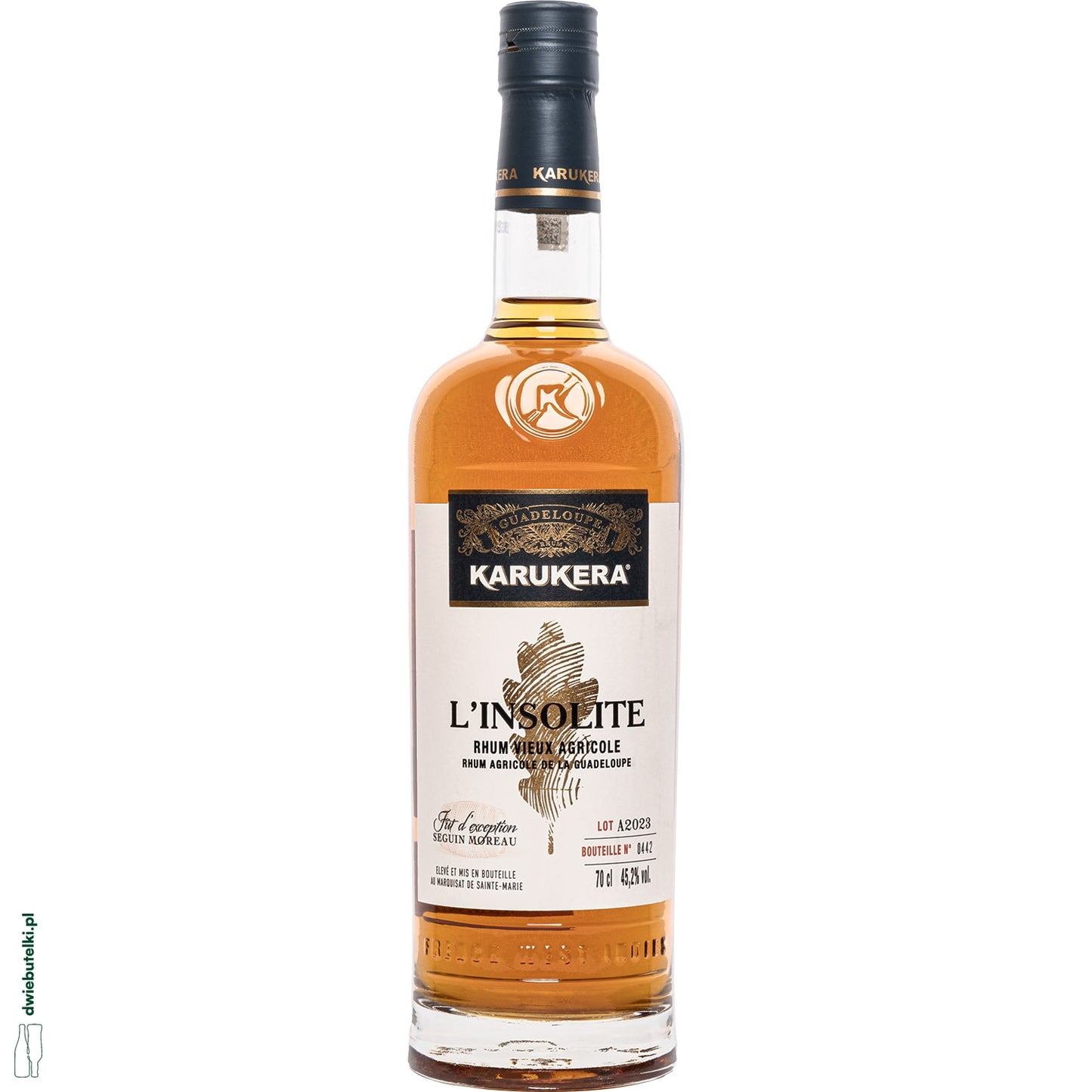 KARUKERA L'INSOLITE RHUM VIEUX AGRICOLE 45,2% 0,7