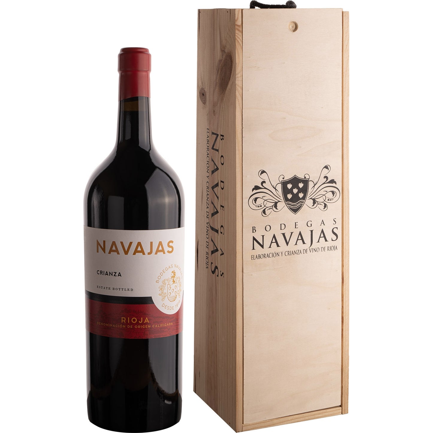 NAVAJAS CRIANZA 5,0 2019 SKRZYNKA