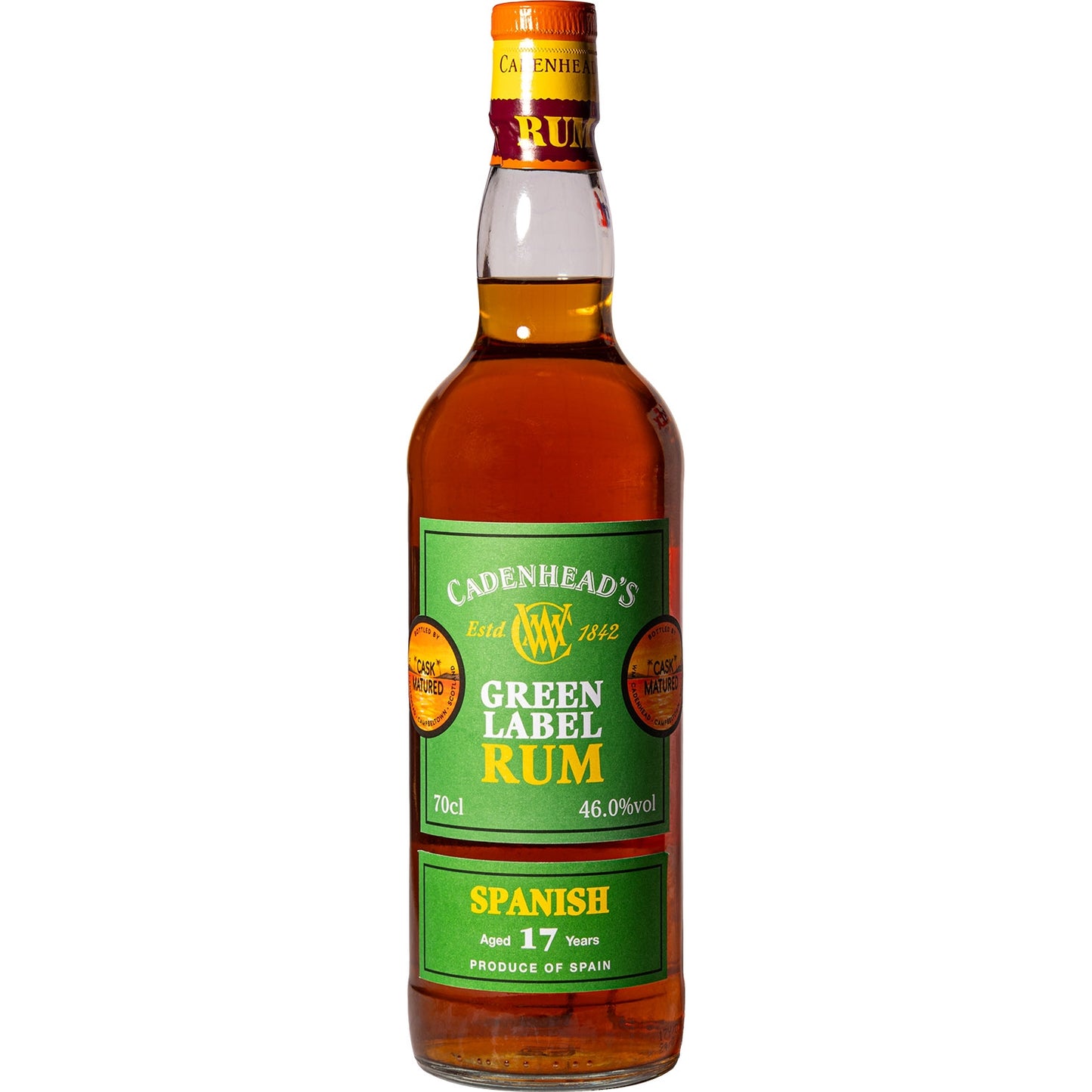 CADENHEAD SPANISH RUM 17YO 46% 0,7L