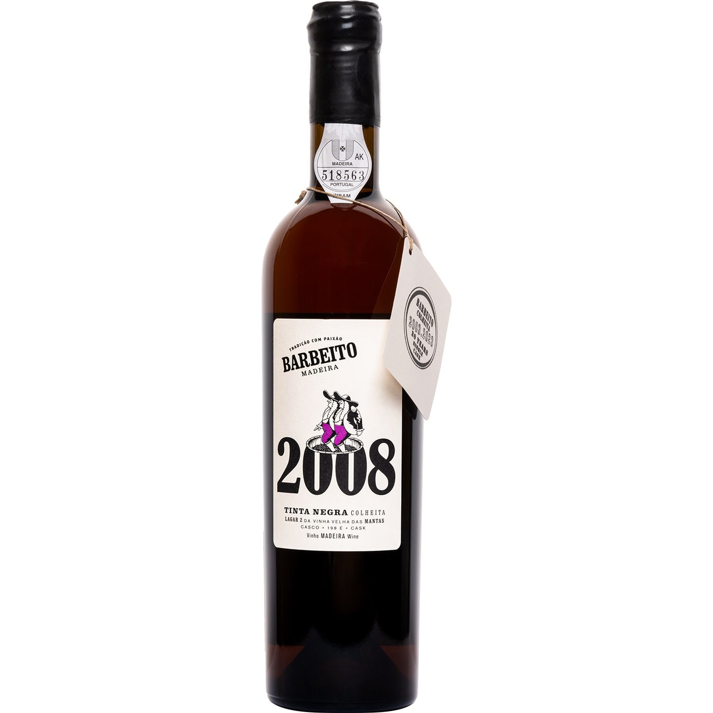 BARBEITO TINTA NEGRA 2008 MED DRY