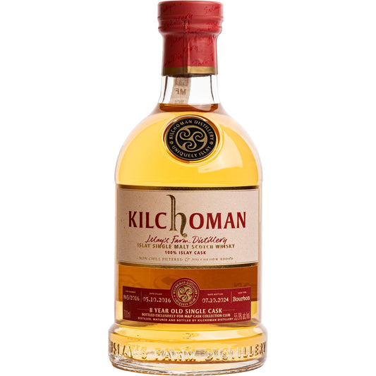 KILCHOMAN M&P SINGLE CASK 865/2016 100% ISLAY 8YO 55,9%