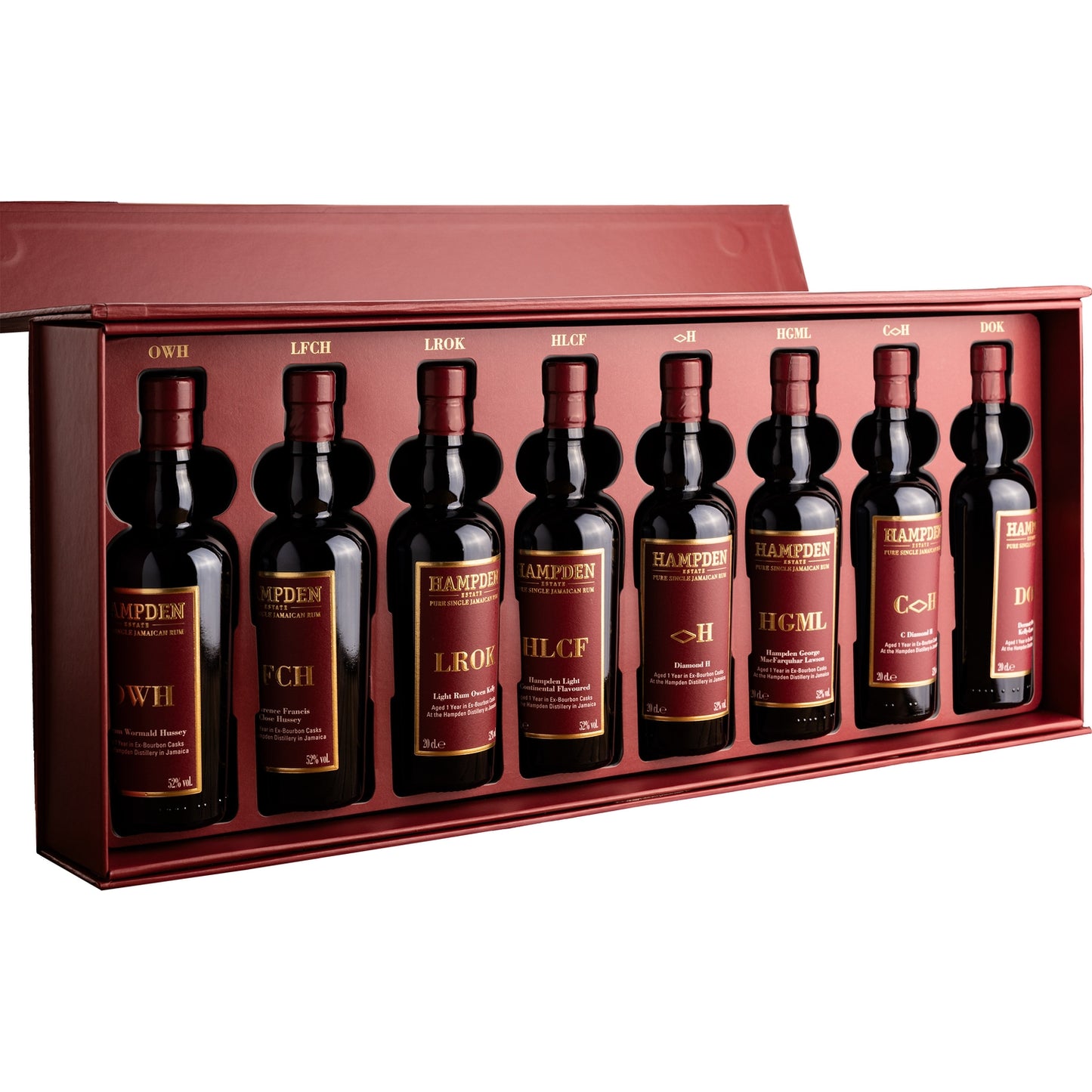 HAMPDEN THE 8 MARKS COLLECTION EX-BOURBON CASKS 52% 8X0,2