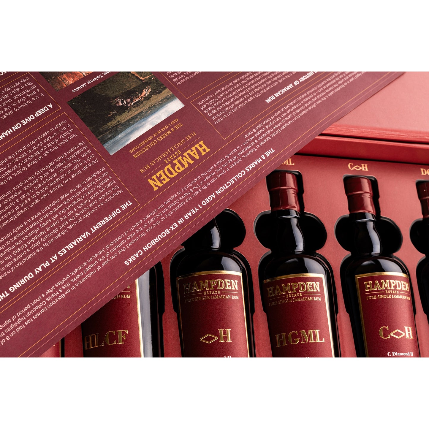 HAMPDEN THE 8 MARKS COLLECTION EX-BOURBON CASKS 52% 8X0,2