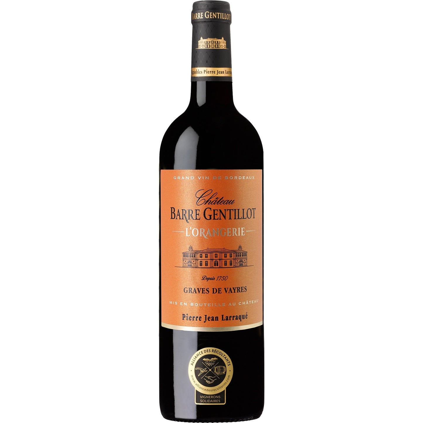 CHATEAU BARRE GENTILLOT L'ORANGERIE 2022 ROUGE