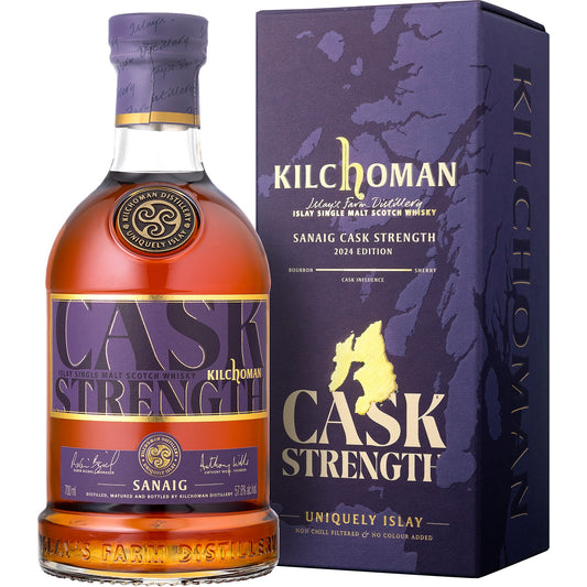 KILCHOMAN SINGLE MALT SANAIG CASK STRENG H