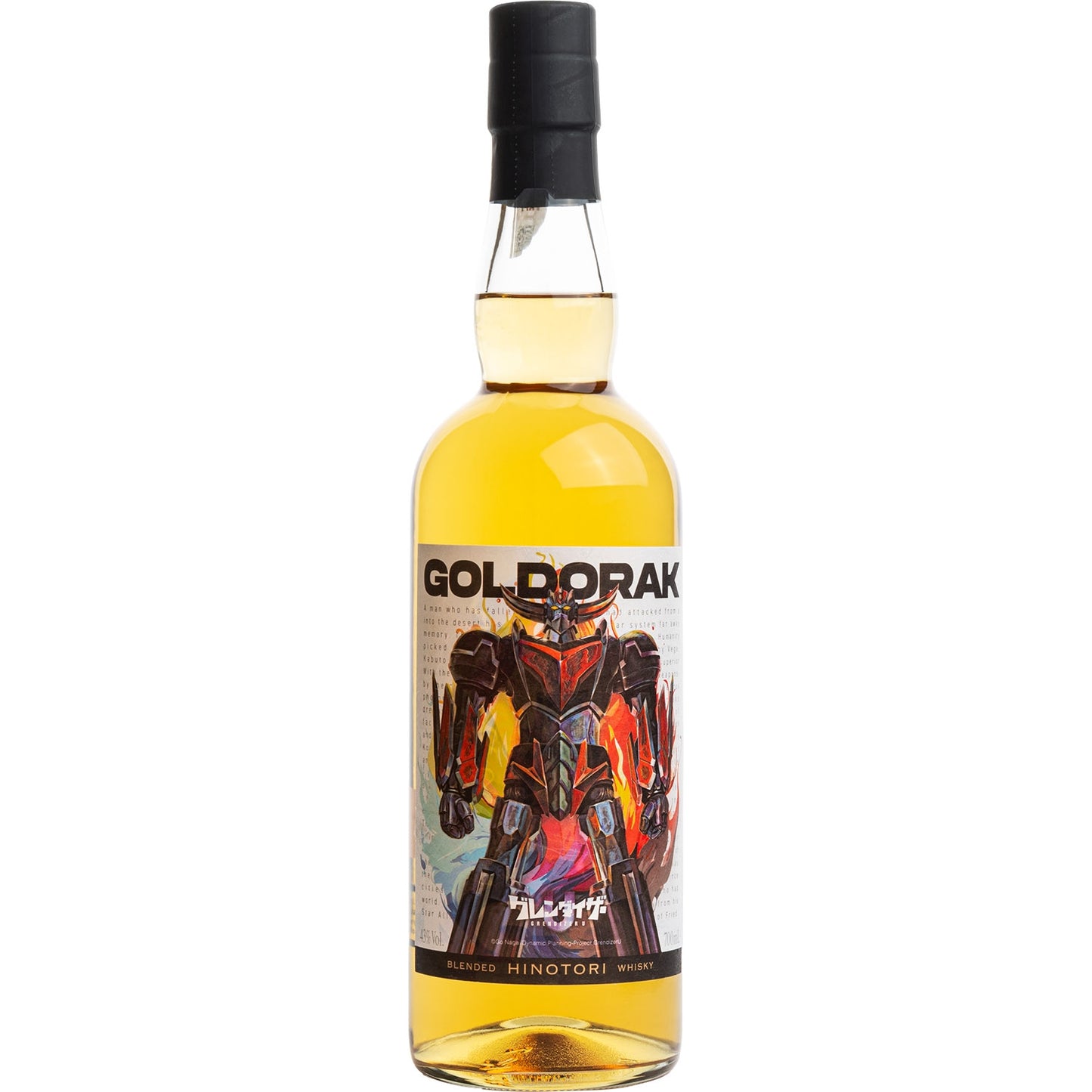 HINOTORI GOLDORAK BLACK 2024 BLENDED WHISKY 0,7 43% KARTONIK