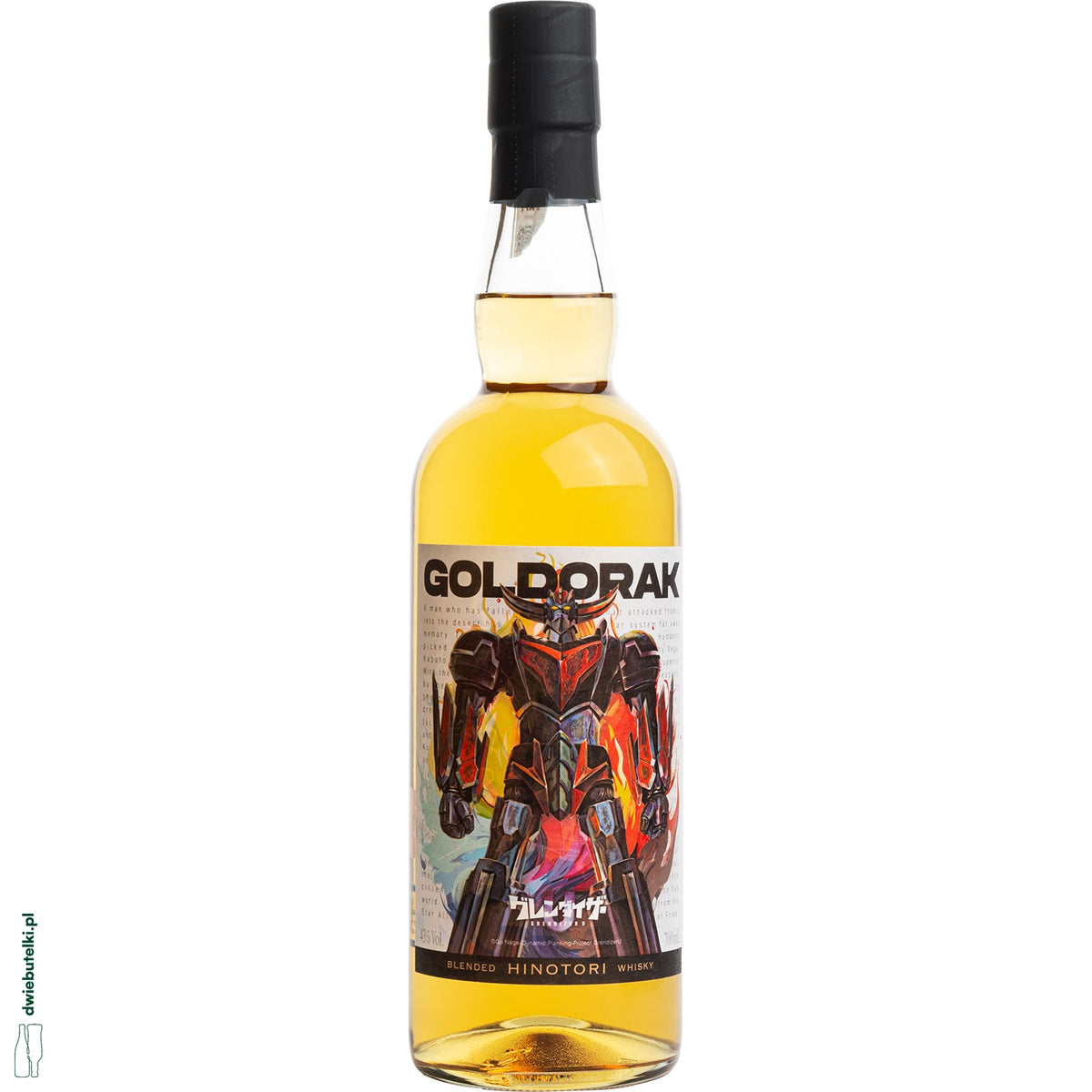 HINOTORI GOLDORAK BLACK 2024 BLENDED WHISKY 0,7 43% KARTONIK