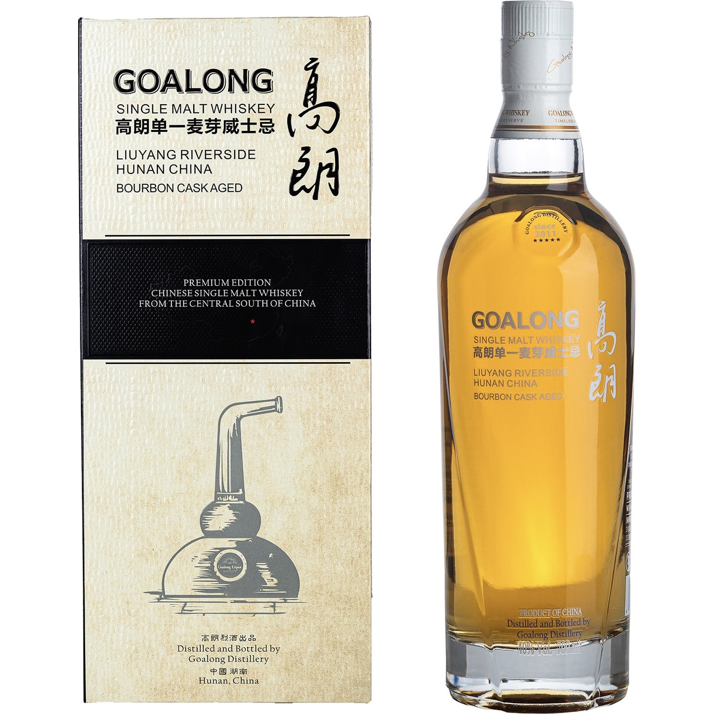 GOALONG BOURBON CASK 40% KARTONIK SINGLE MALT